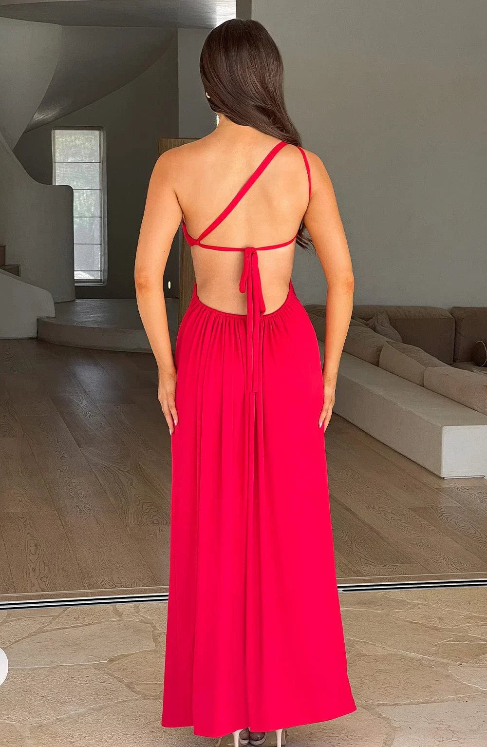 Viviana™ | Abito Maxi a Spalla Unica
