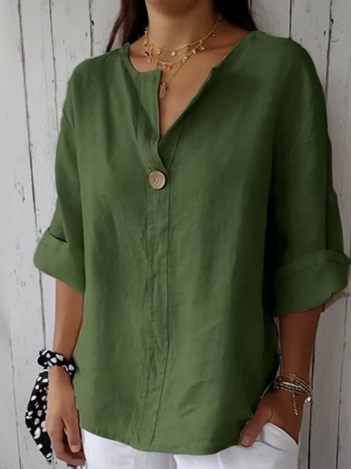 Viviana™ | Blusa Casual con Scollo a V