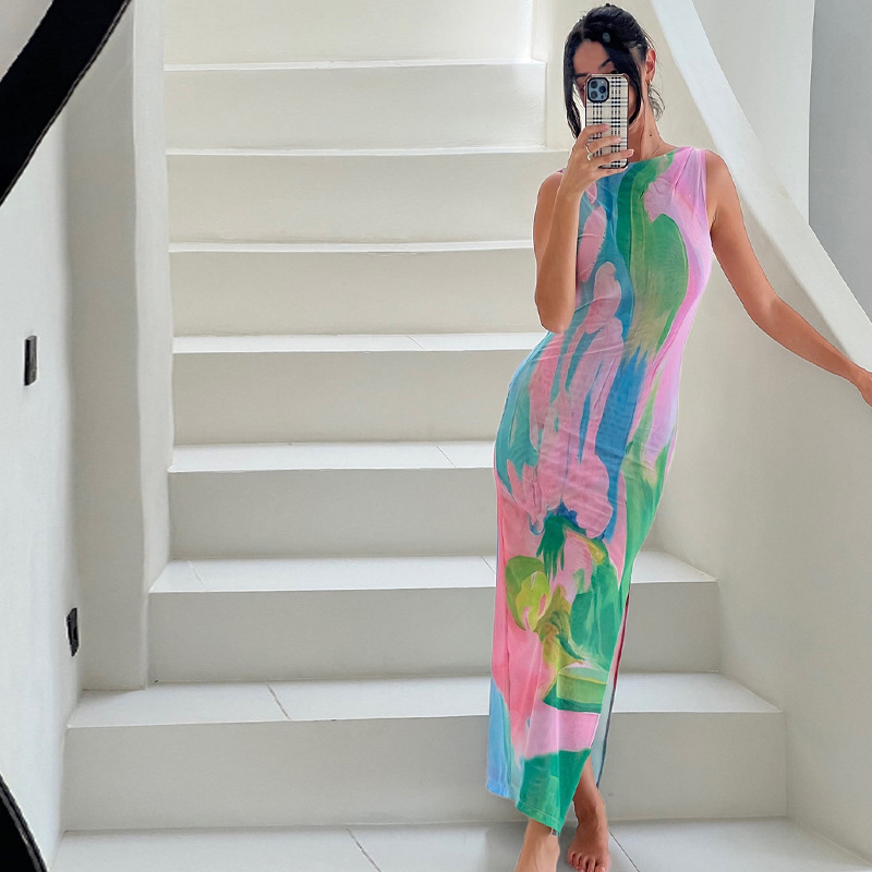 Viviana™ | Vestito Maxi Pastello
