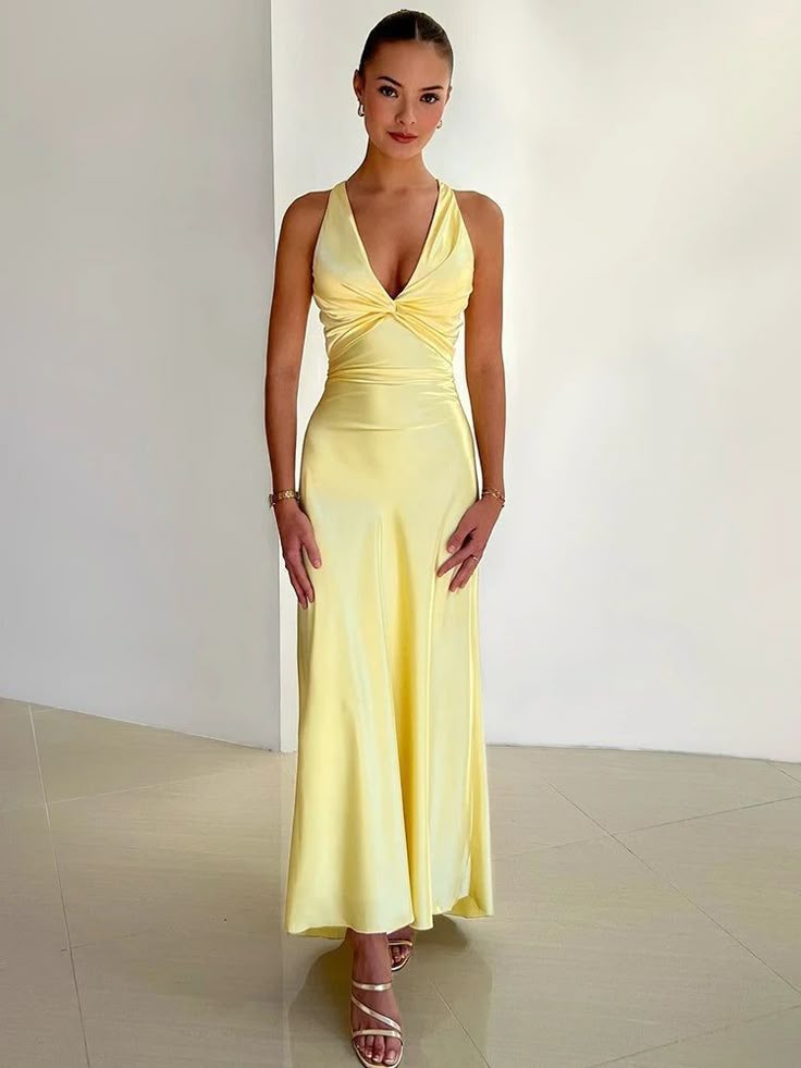 Viviana™ | Abito Maxi Senza Maniche