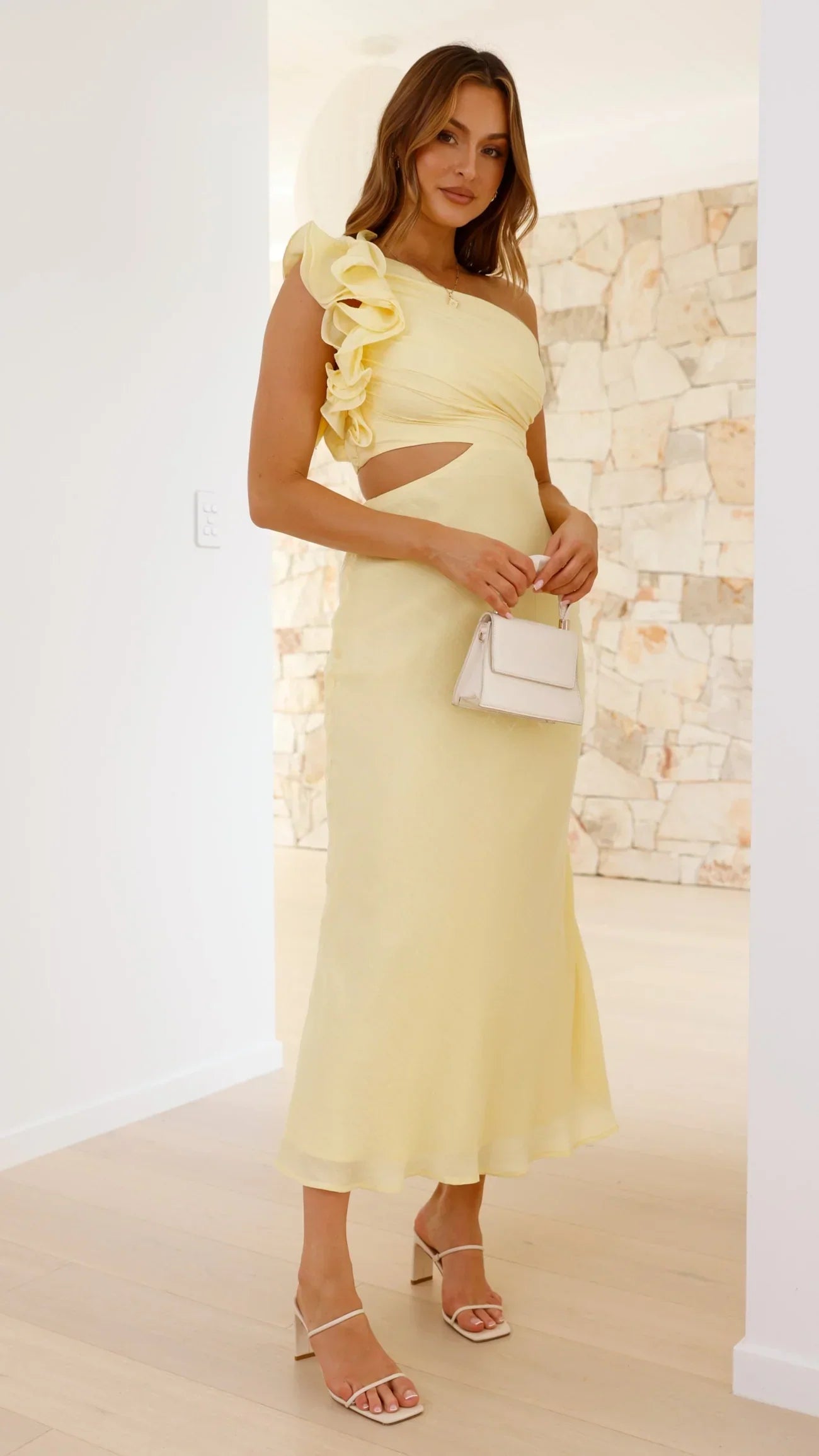 Viviana™ | Abito Maxi Cutout a Spalla Unica