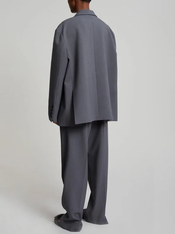 Viviana™ | Blazer Grigio Oversize