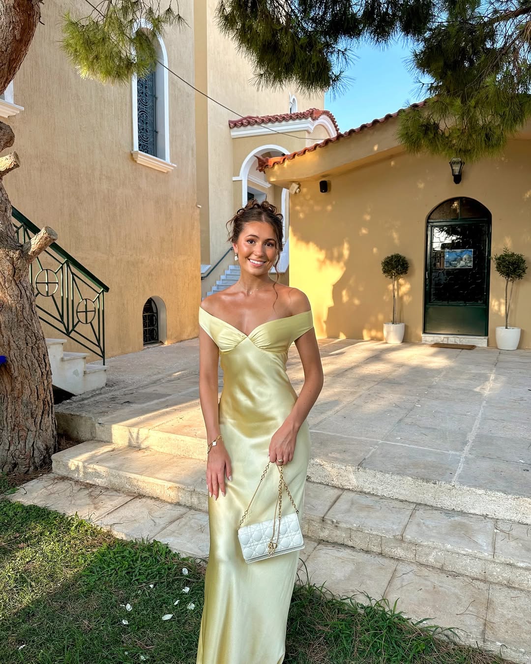 Viviana™ | Abito Maxi in Satin Senza Schiena