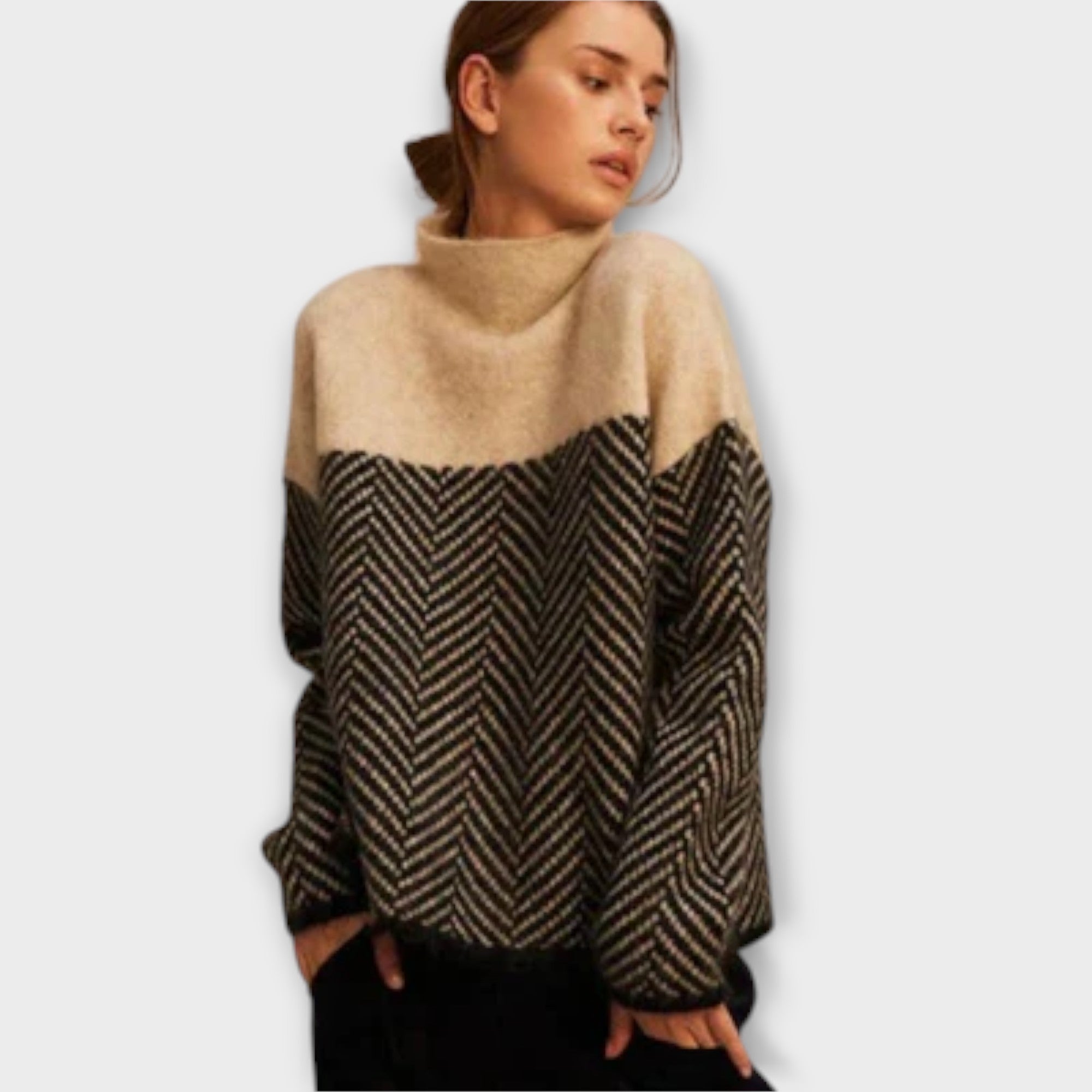 Viviana™ | Maglione Morbido con Collo Alto