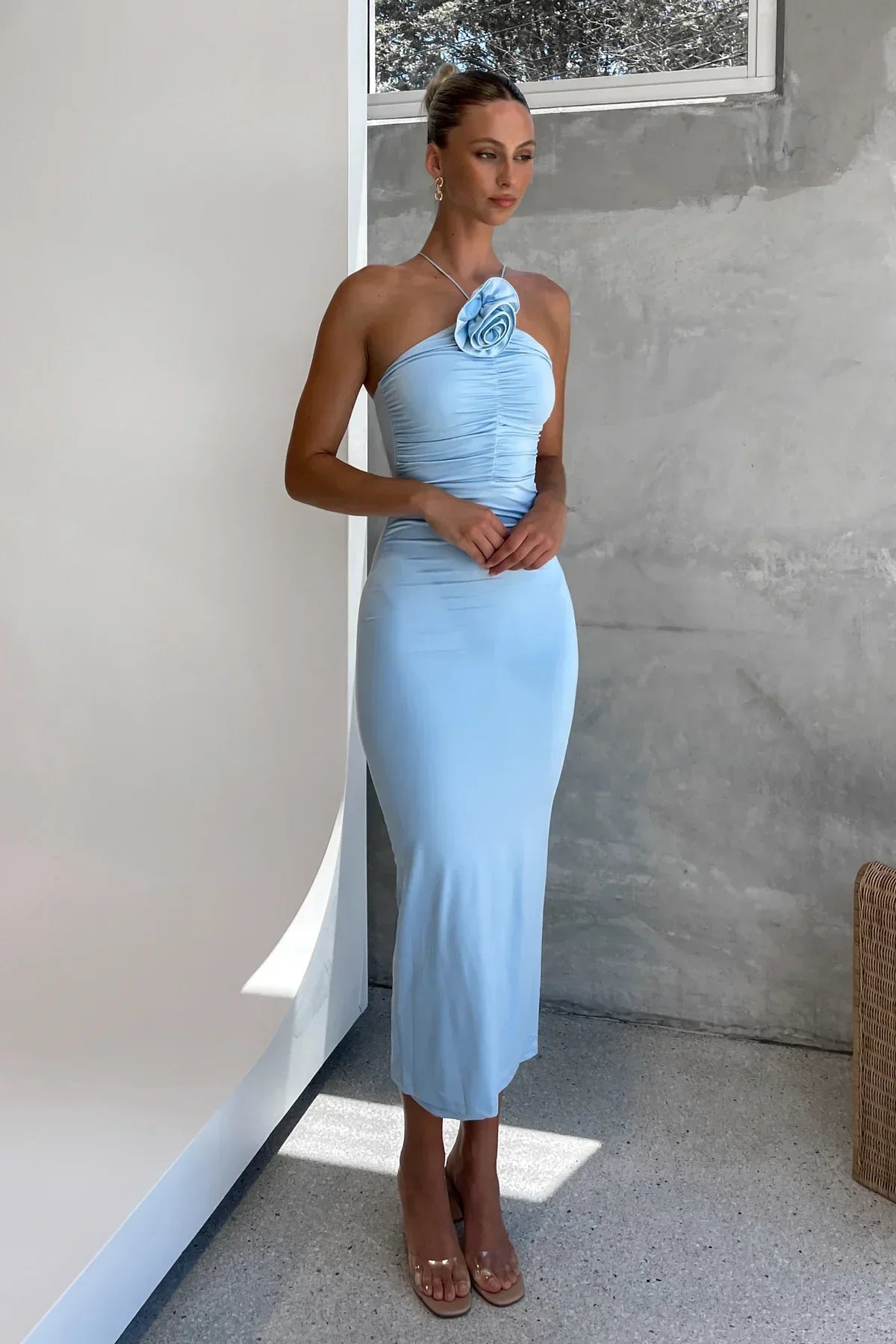 Viviana™ | Abito Midi Senza Maniche