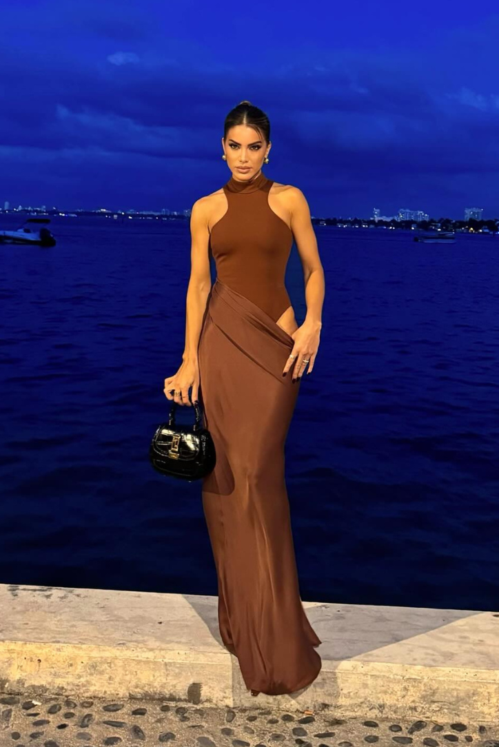Viviana™ | Abito Maxi Asimmetrico