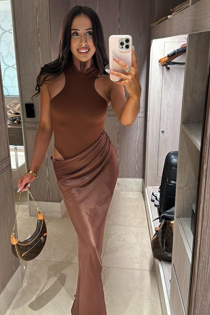 Viviana™ | Abito Maxi Asimmetrico