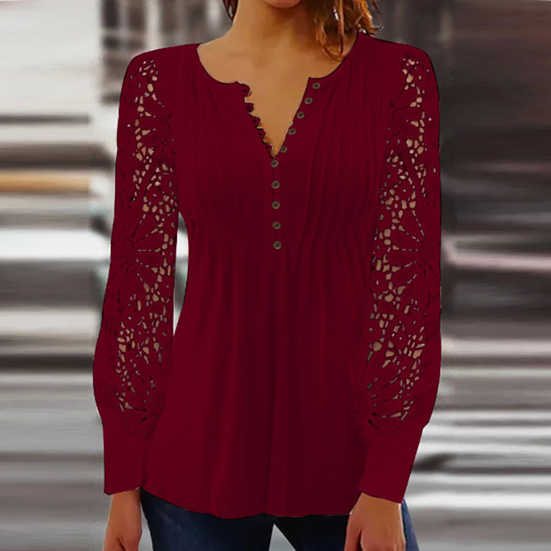 Viviana™ | Elegante Camicia a Maniche Lunghe
