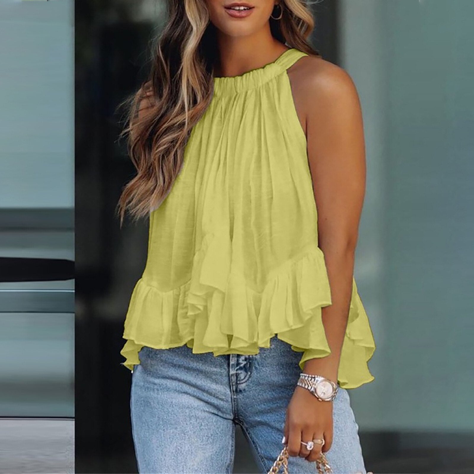 Viviana™ | Top con Volant