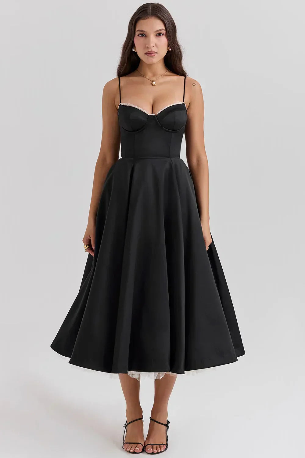Viviana™ | Abito Midi di Lusso