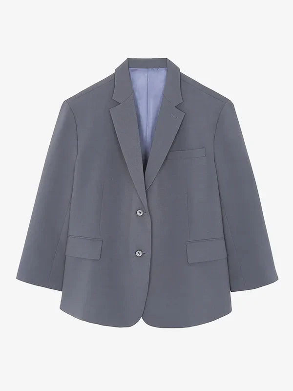 Viviana™ | Blazer Grigio Oversize