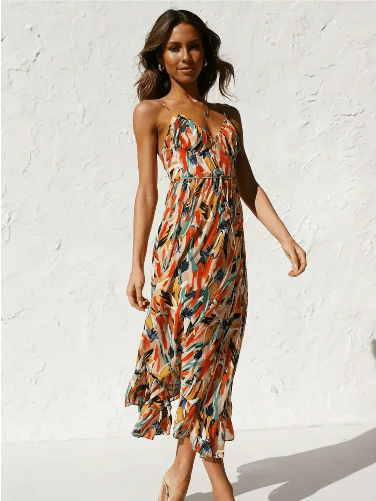 Viviana™ | Abito Midi Estivo Multicolore
