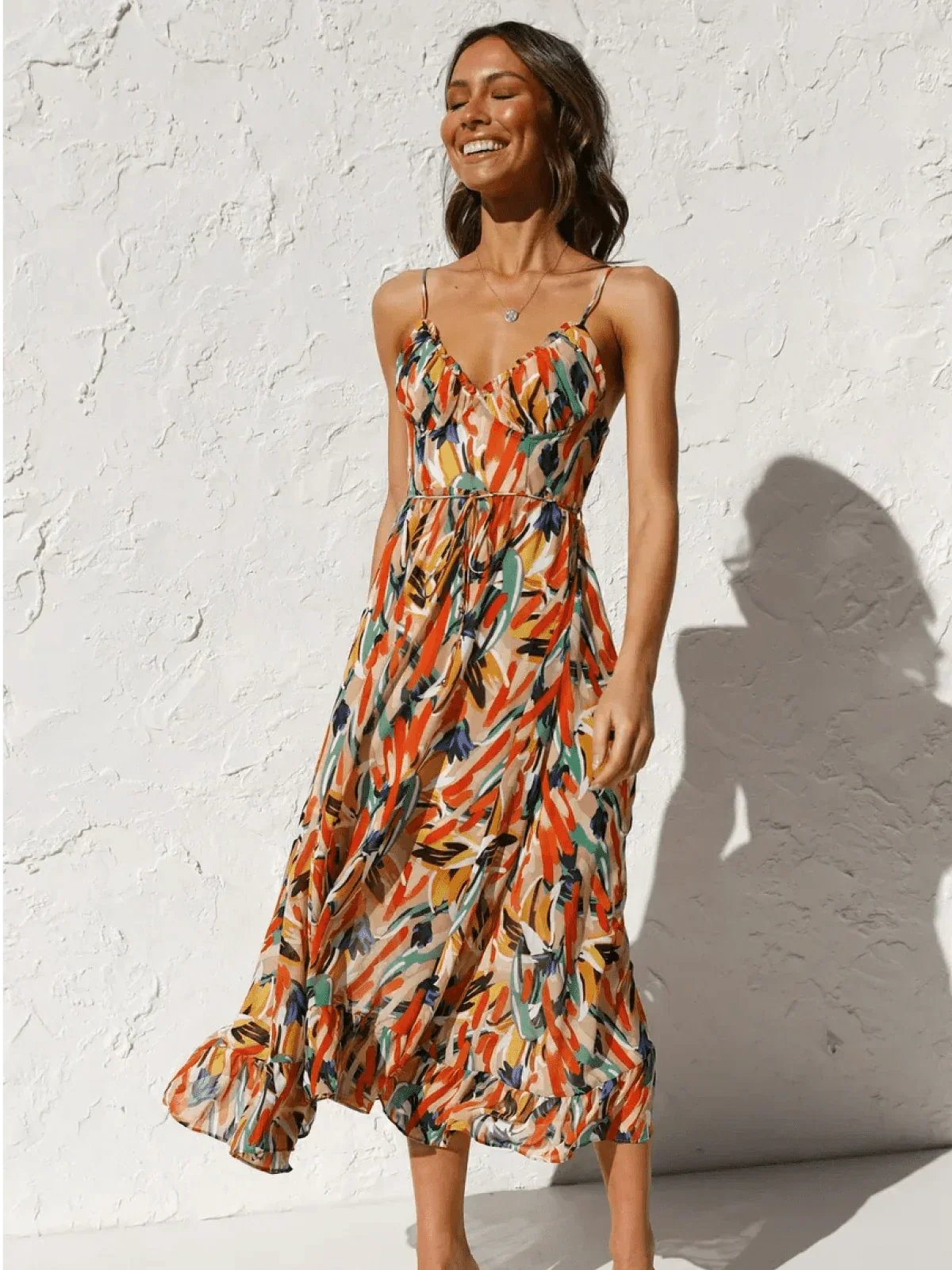 Viviana™ | Abito Midi Estivo Multicolore