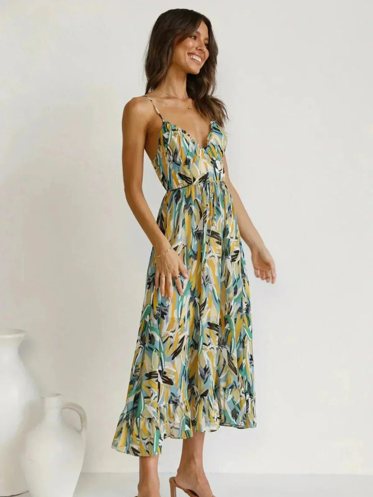 Viviana™ | Abito Midi Estivo Multicolore