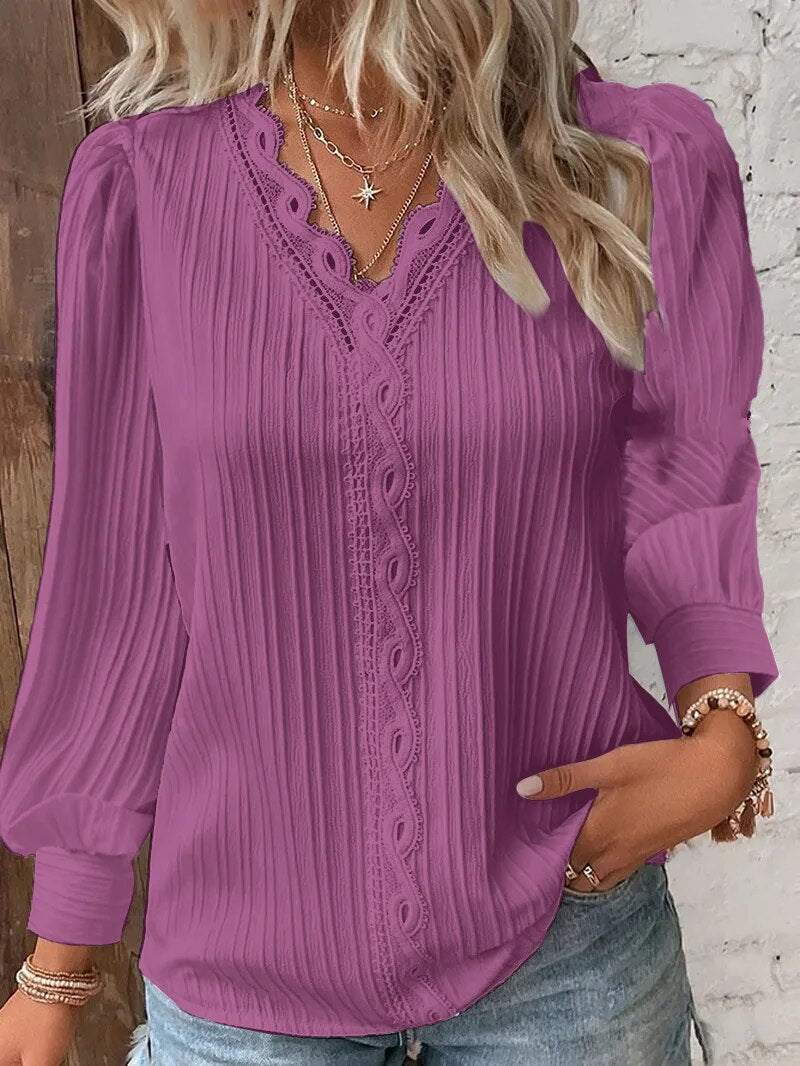 Viviana™ | Blusa in Pizzo
