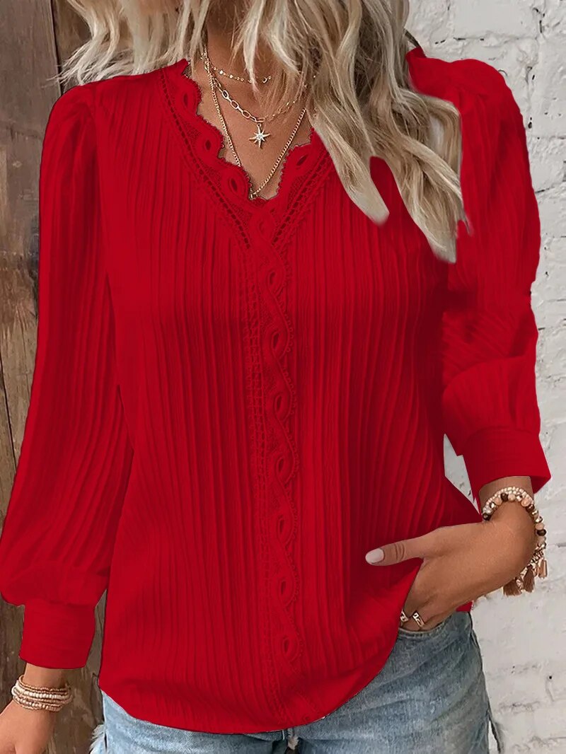Viviana™ | Blusa in Pizzo