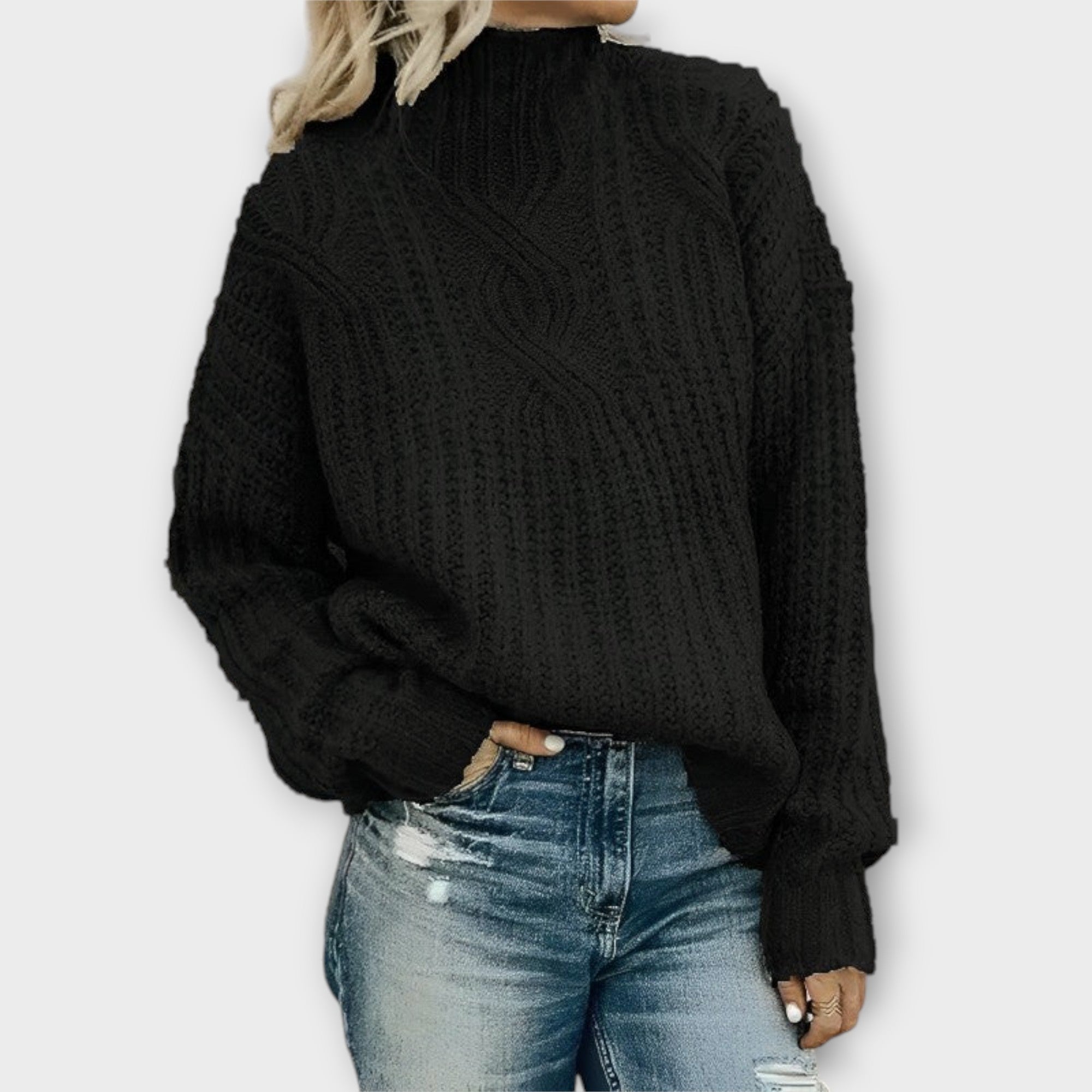 Viviana™ | Maglione Accogliente in Maglia