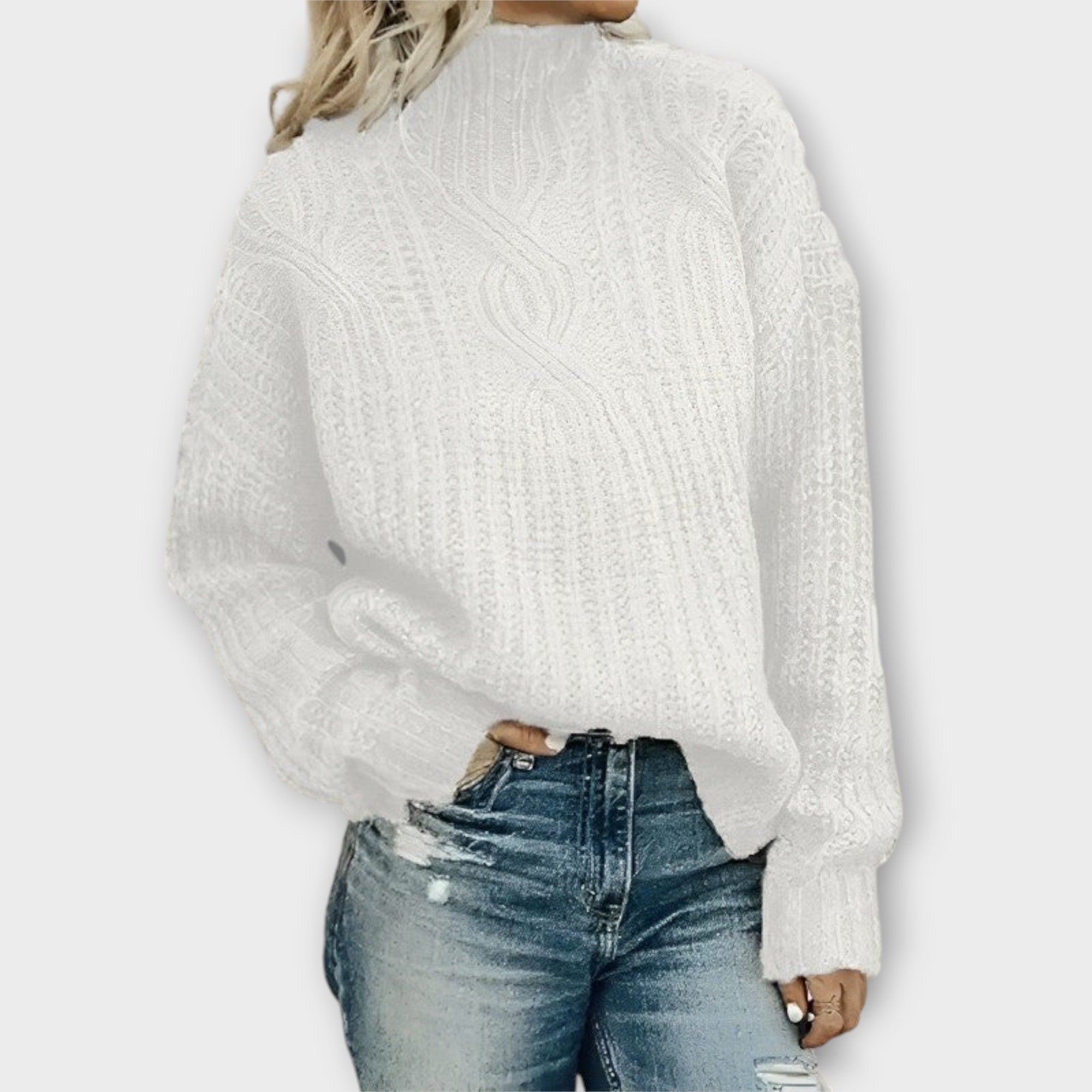 Viviana™ | Maglione Accogliente in Maglia