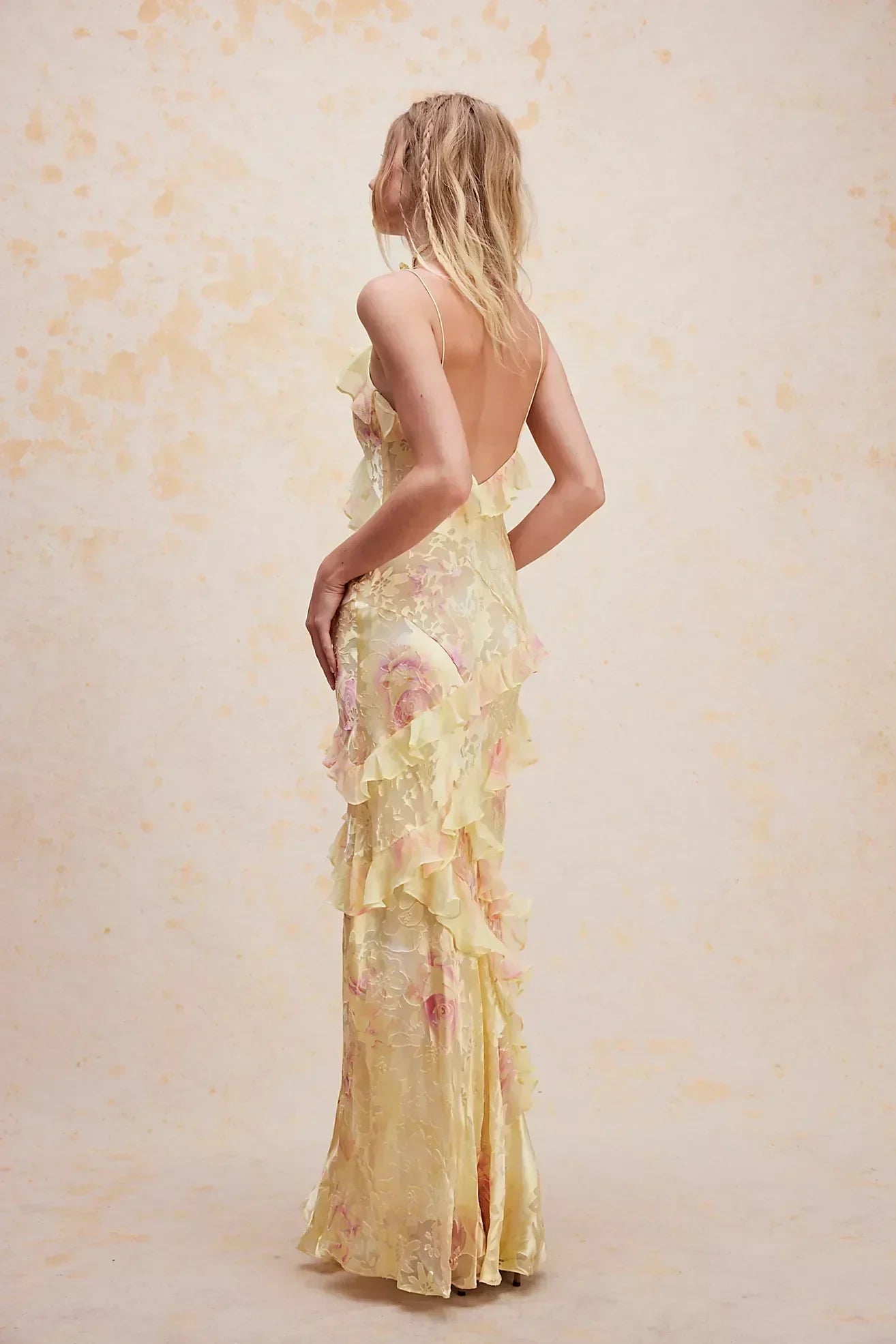 Viviana™ | Abito Lungo Romantico in Seta Pastello