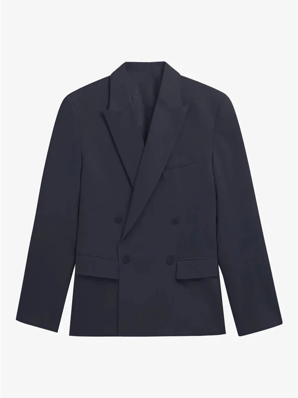 Viviana™| Blazer Doppiopetto Blu Navy