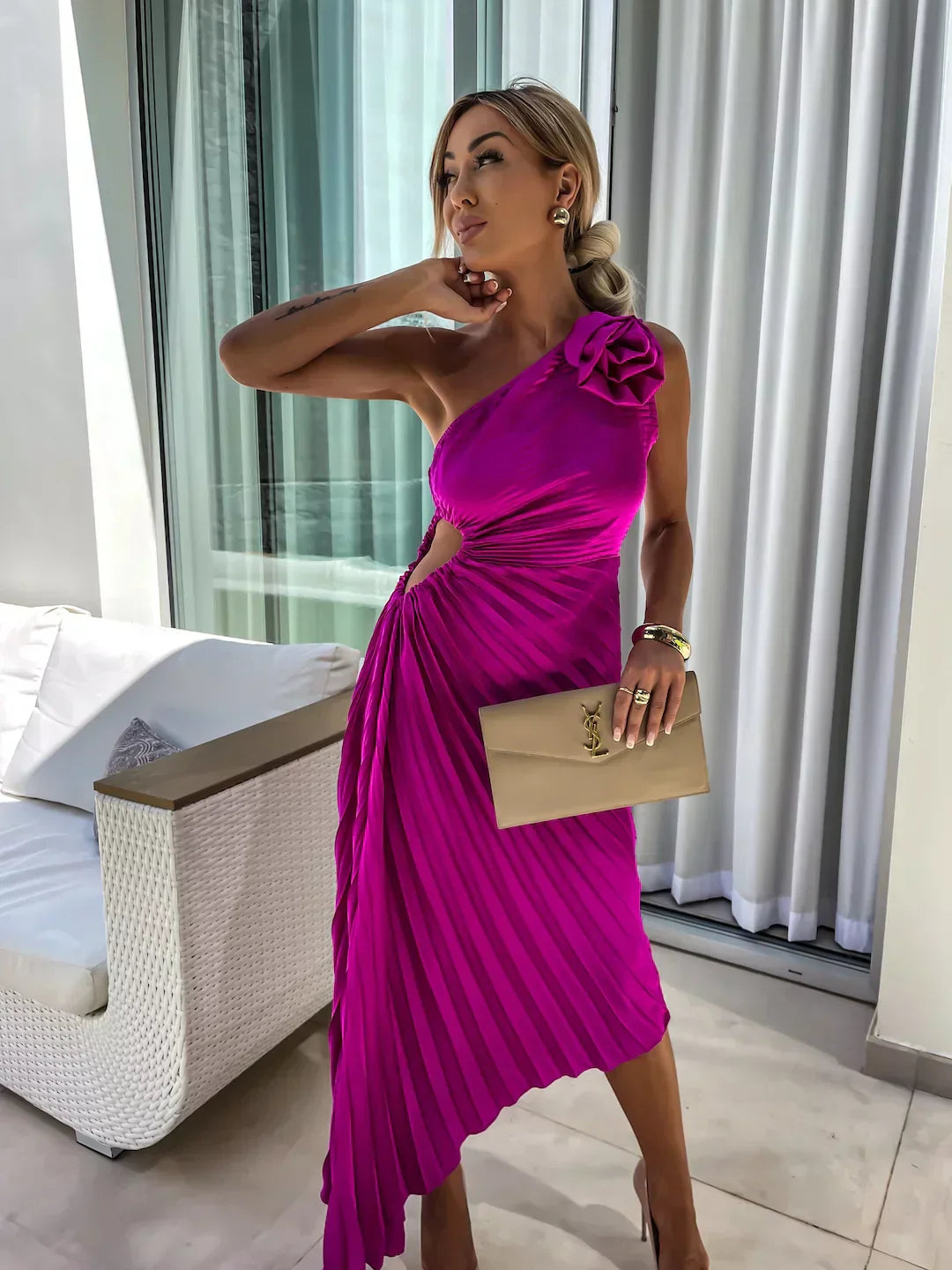 Viviana™ | Abito Romantico con Fiori