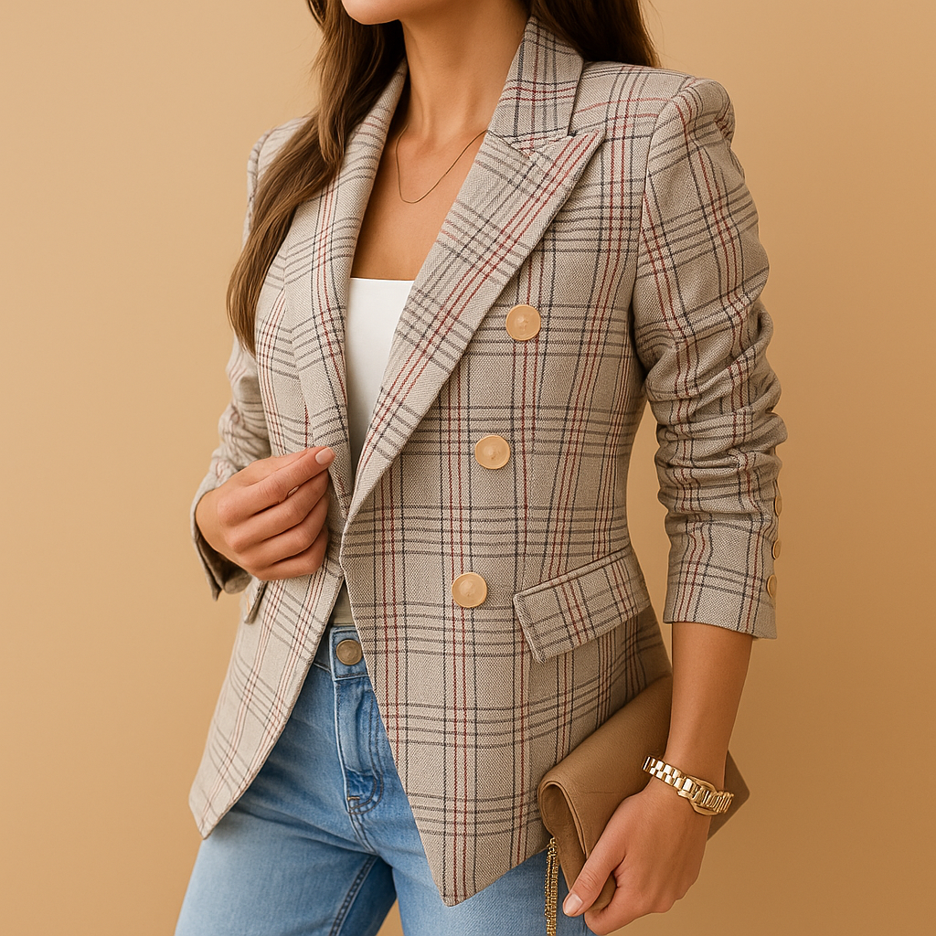 Viviana™ | Blazer sagomato con dettagli eleganti per donne