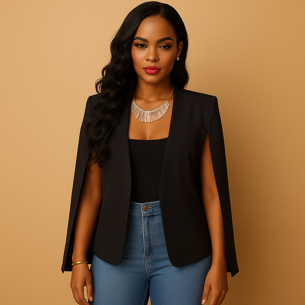 Viviana™ | Blazer da donna sagomato con dettagli eleganti sulle spalle