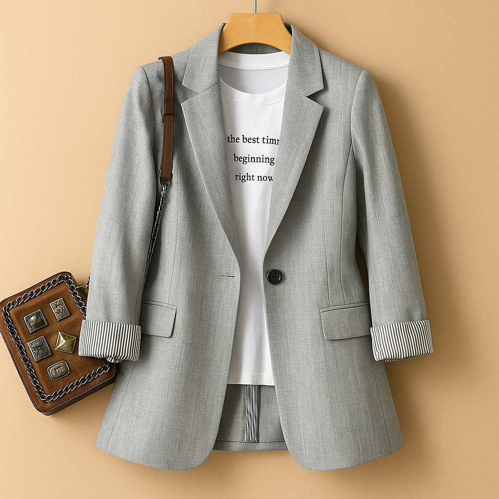 Viviana™ | Blazer casual leggero con maniche lunghe per donne