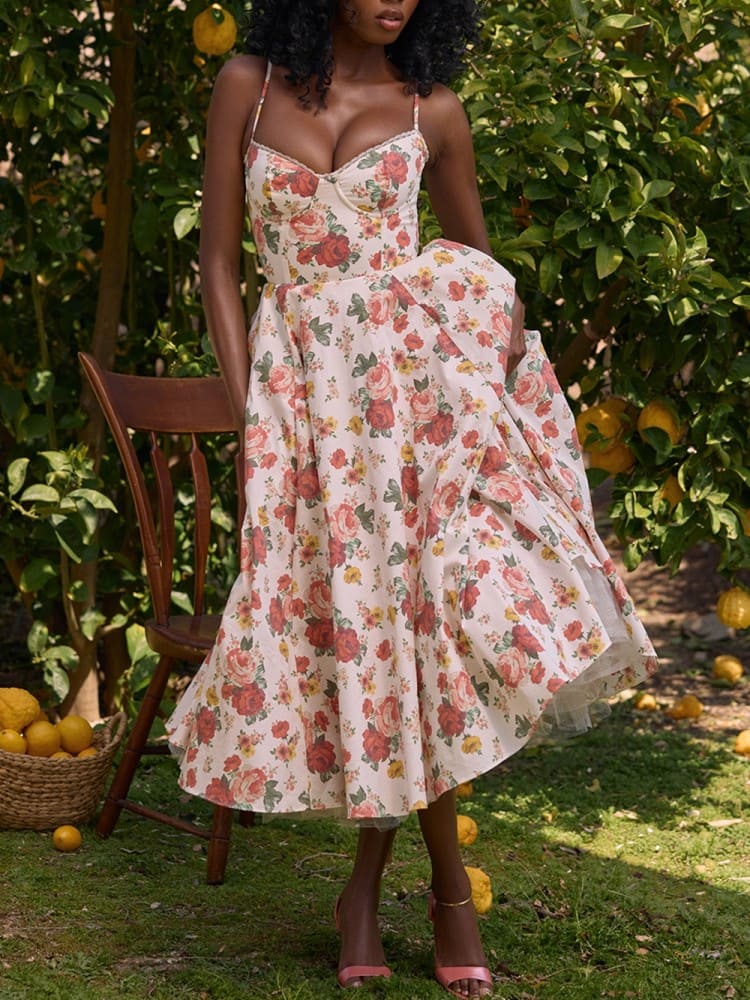 Viviana™ | Abito Midi di Lusso