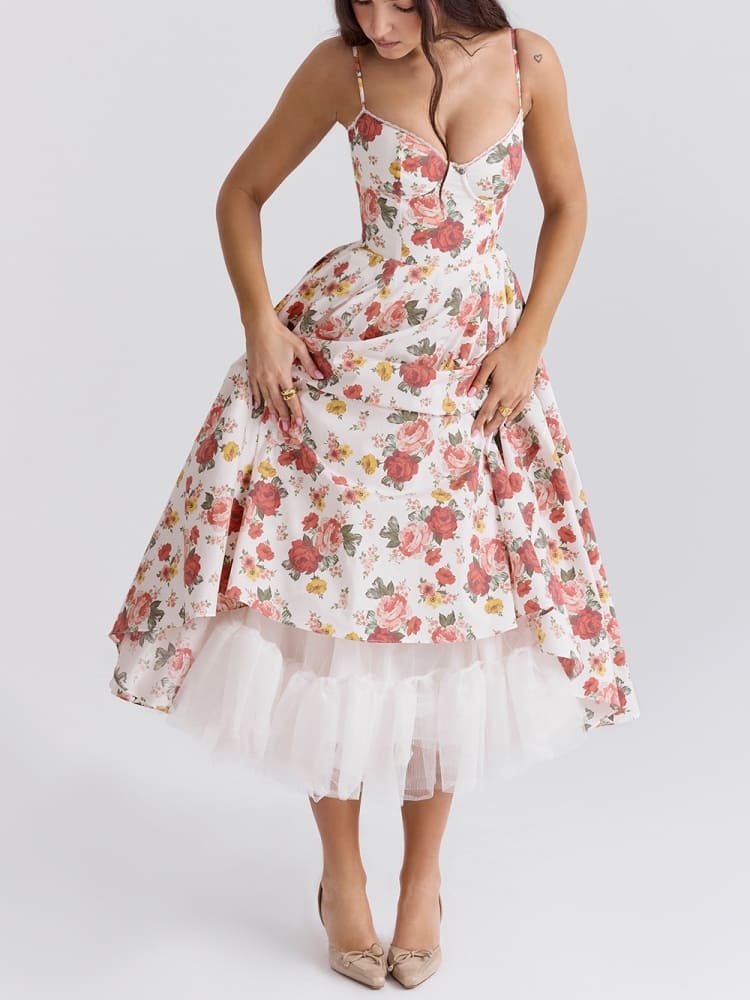 Viviana™ | Abito Midi di Lusso