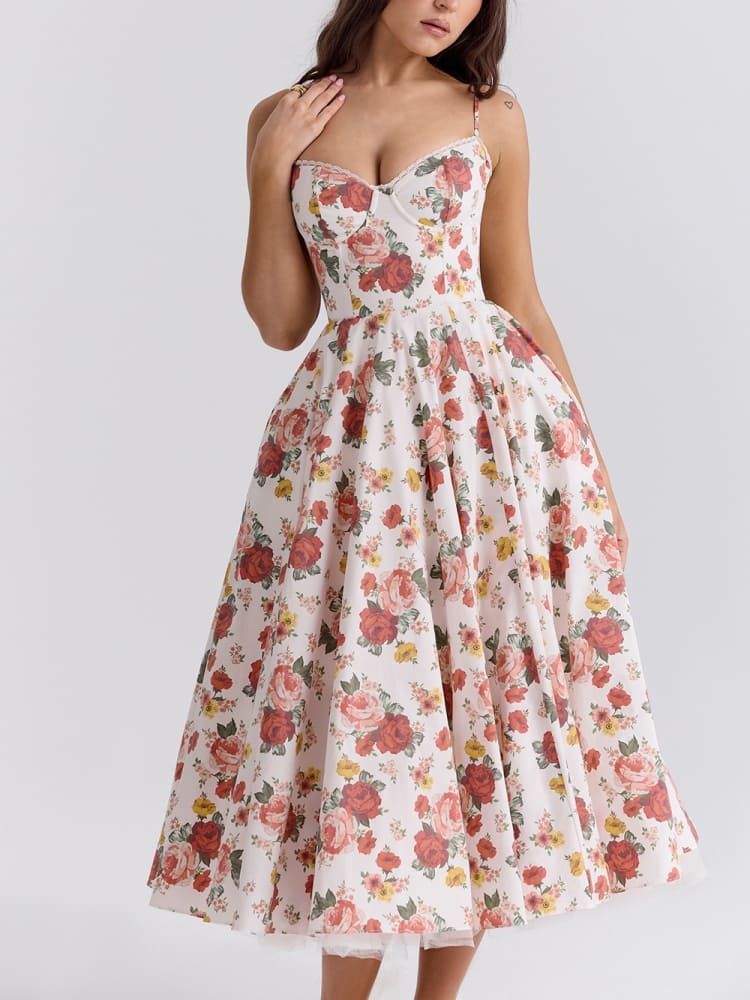 Viviana™ | Abito Midi di Lusso