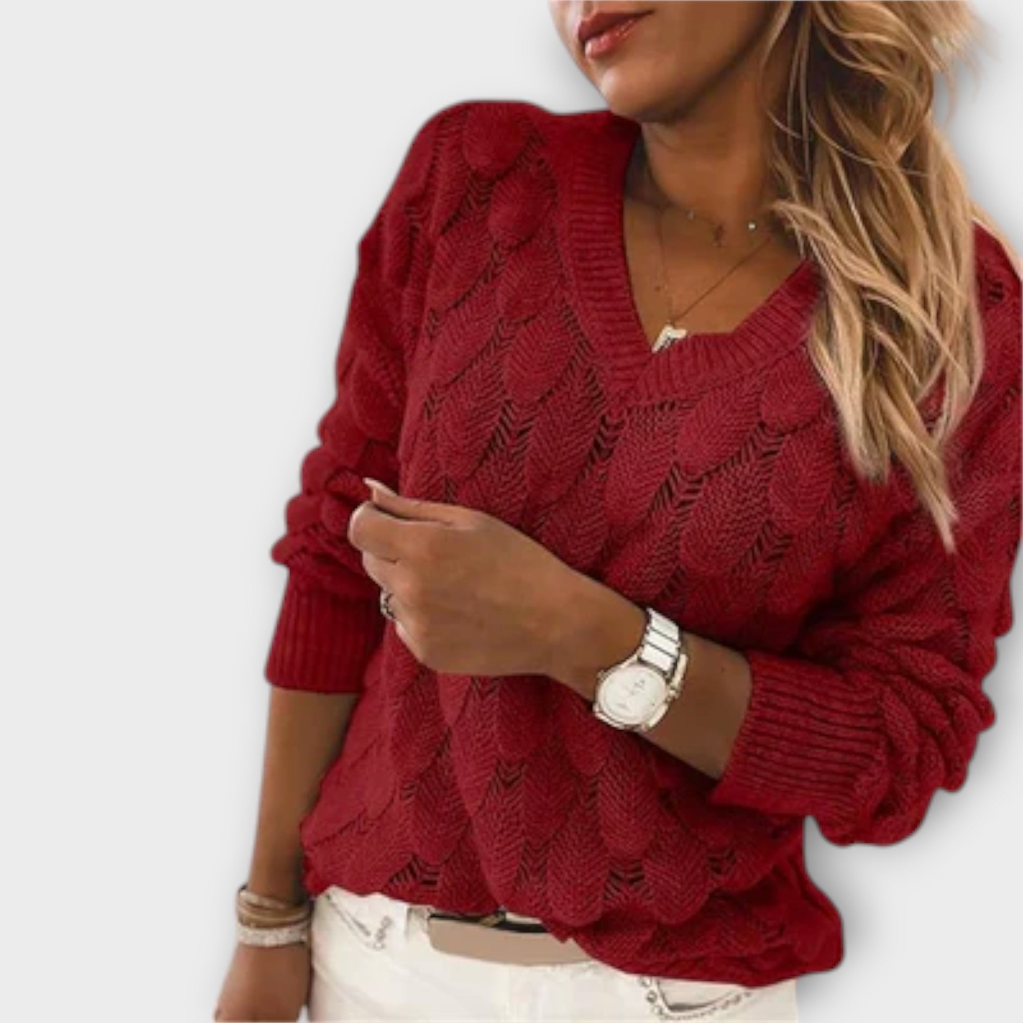 Viviana™ | Pullover con scollo a V