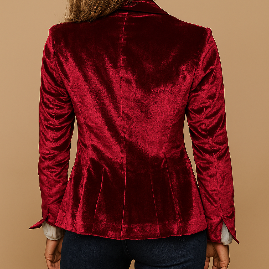 Viviana™ | Blazer slim-fit retro con revers e tasche per donne