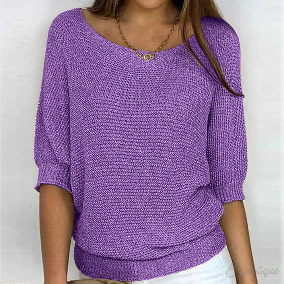 Viviana™ | Top in maglia rilassati