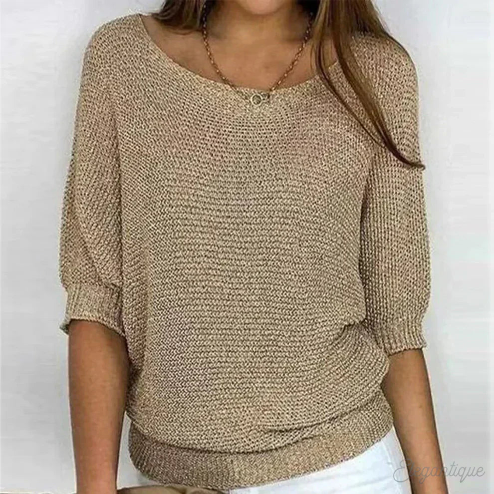 Viviana™ | Top in maglia rilassati