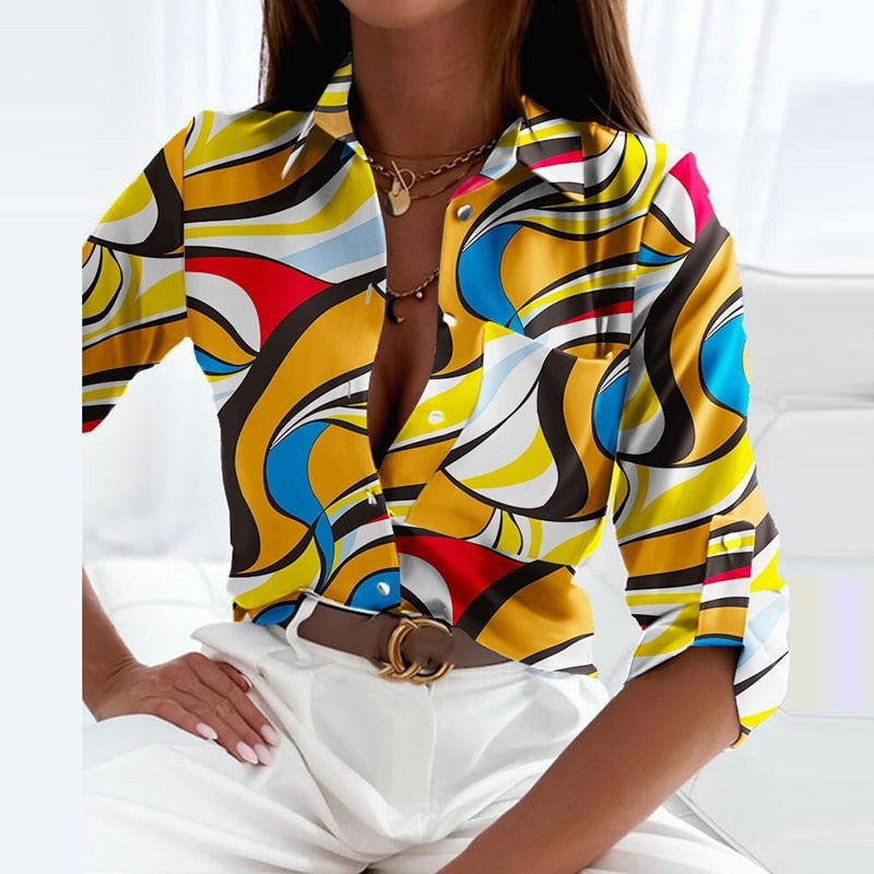 Viviana™ | Blusa con Colletto alla Francese