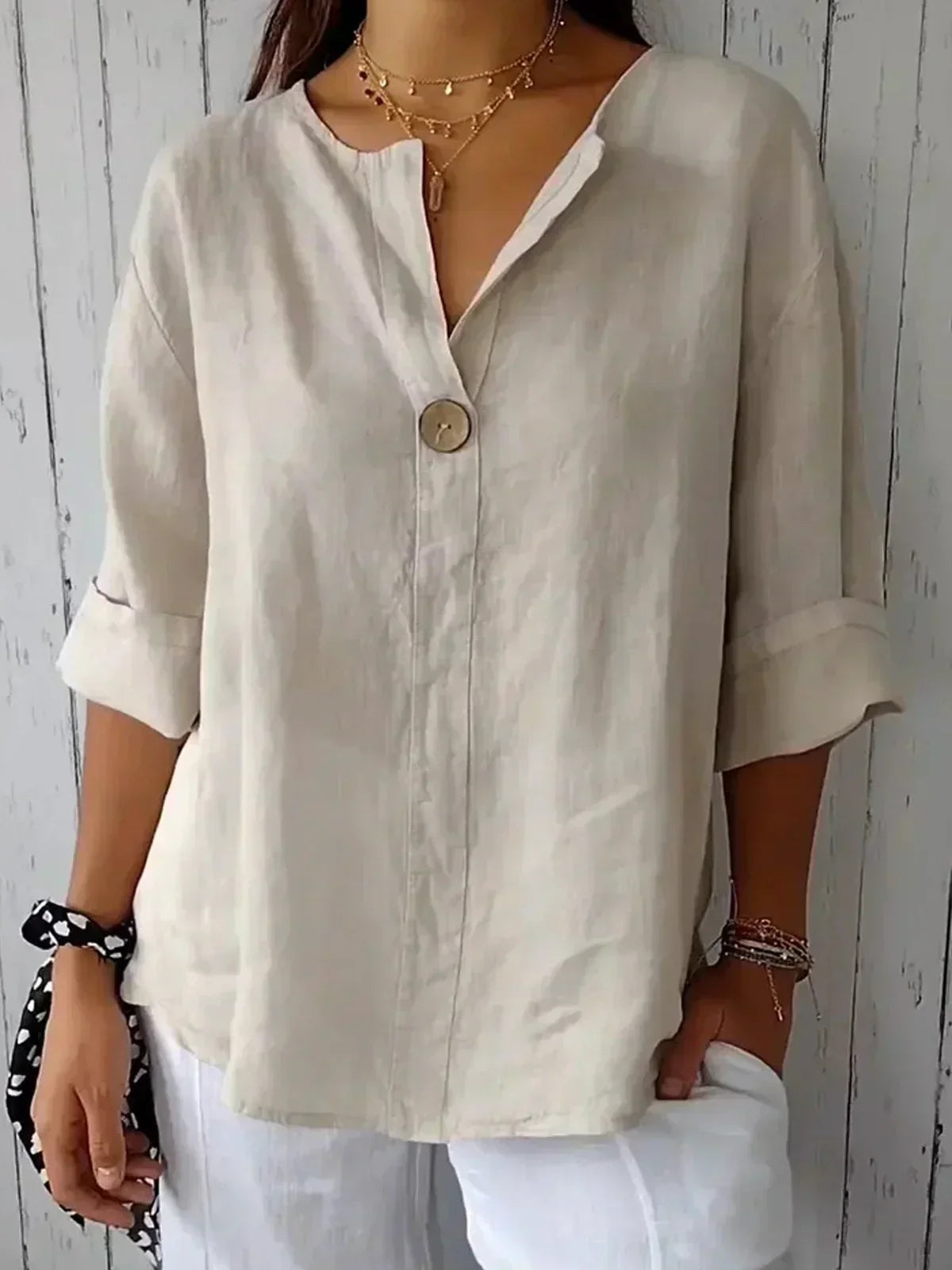 Viviana™ | Blusa Casual con Scollo a V
