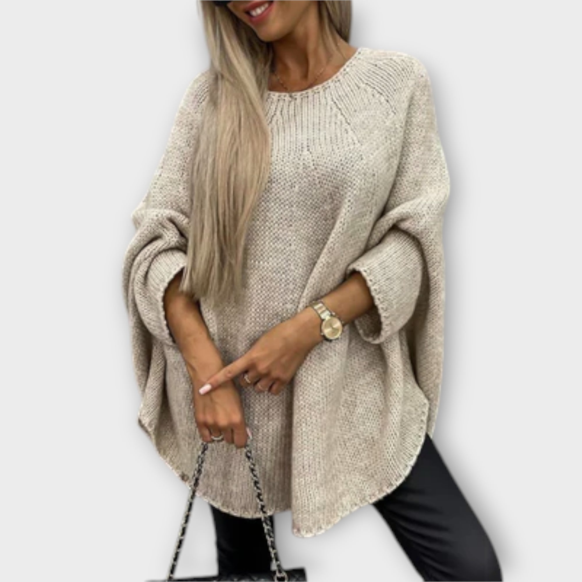 Viviana™ | Maglione da Donna Elegante con Collo Rotondo