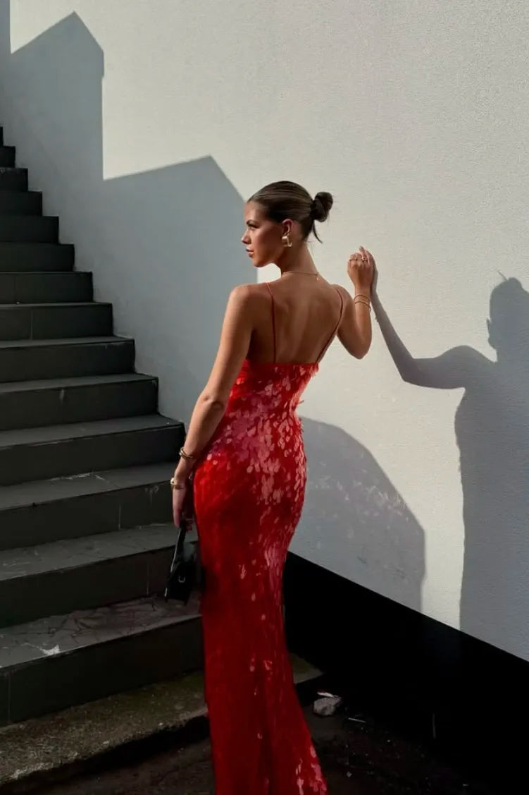 Viviana™ | Abito Maxi Lungo con Paillettes