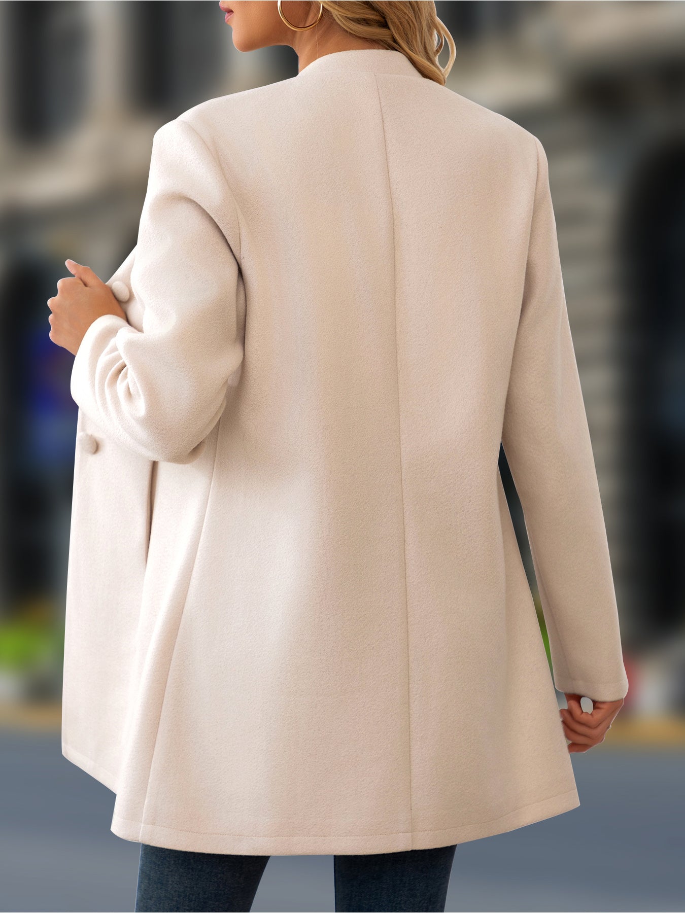 Viviana™ | Cappotto Elegante a Collo Alto