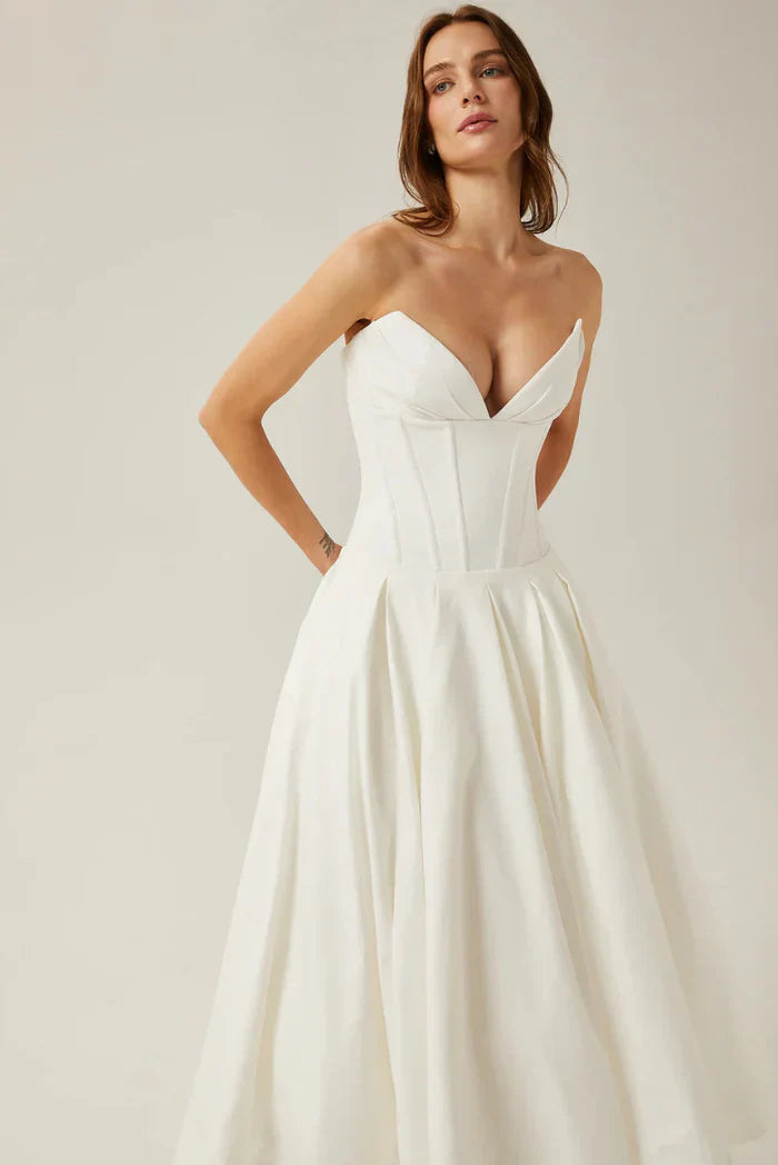 Viviana™ | Abito Midi Corsetto