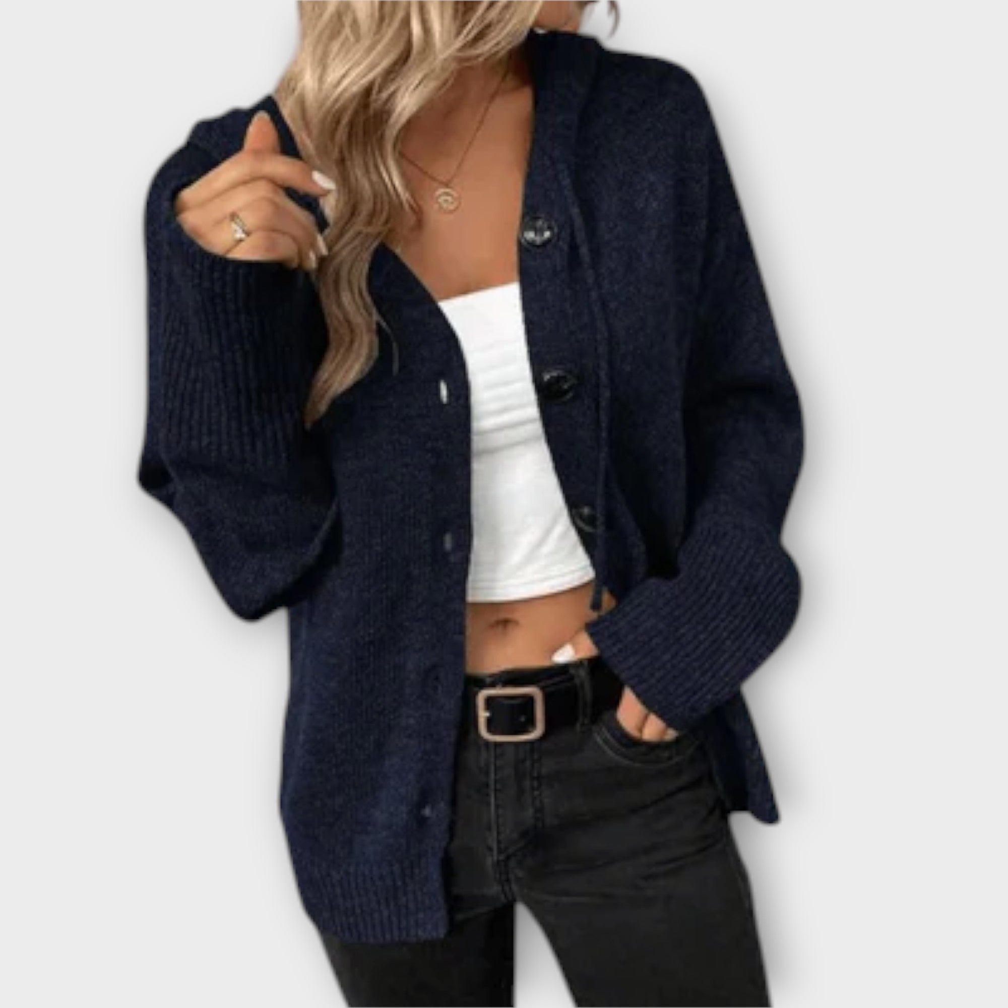 Viviana™ | Cardigan Lavorato a Maglia con Bottoni