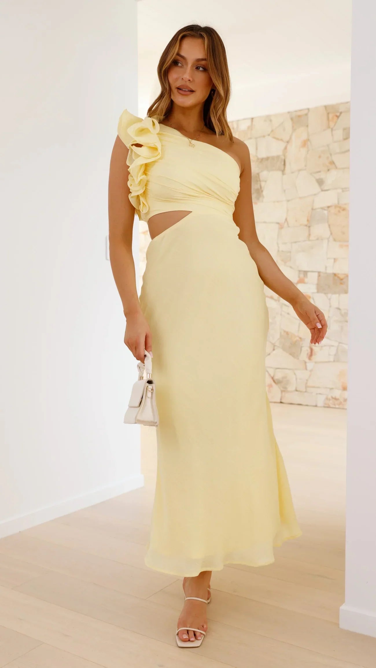 Viviana™ | Abito Maxi Cutout a Spalla Unica