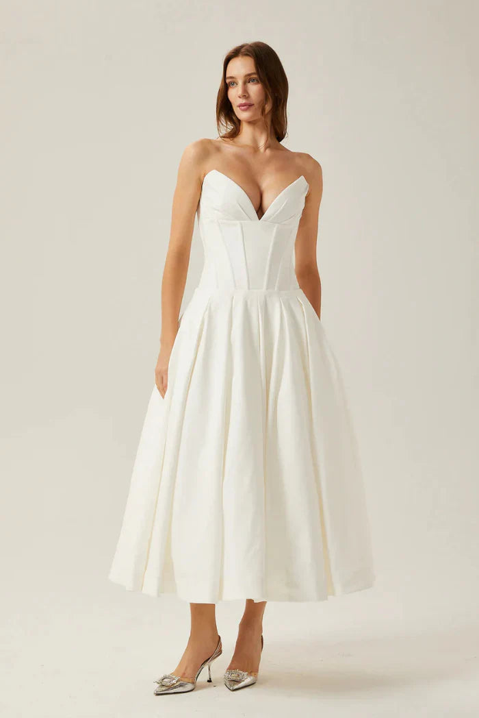 Viviana™ | Abito Midi Corsetto