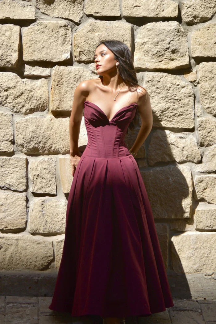Viviana™ | Abito Midi Corsetto
