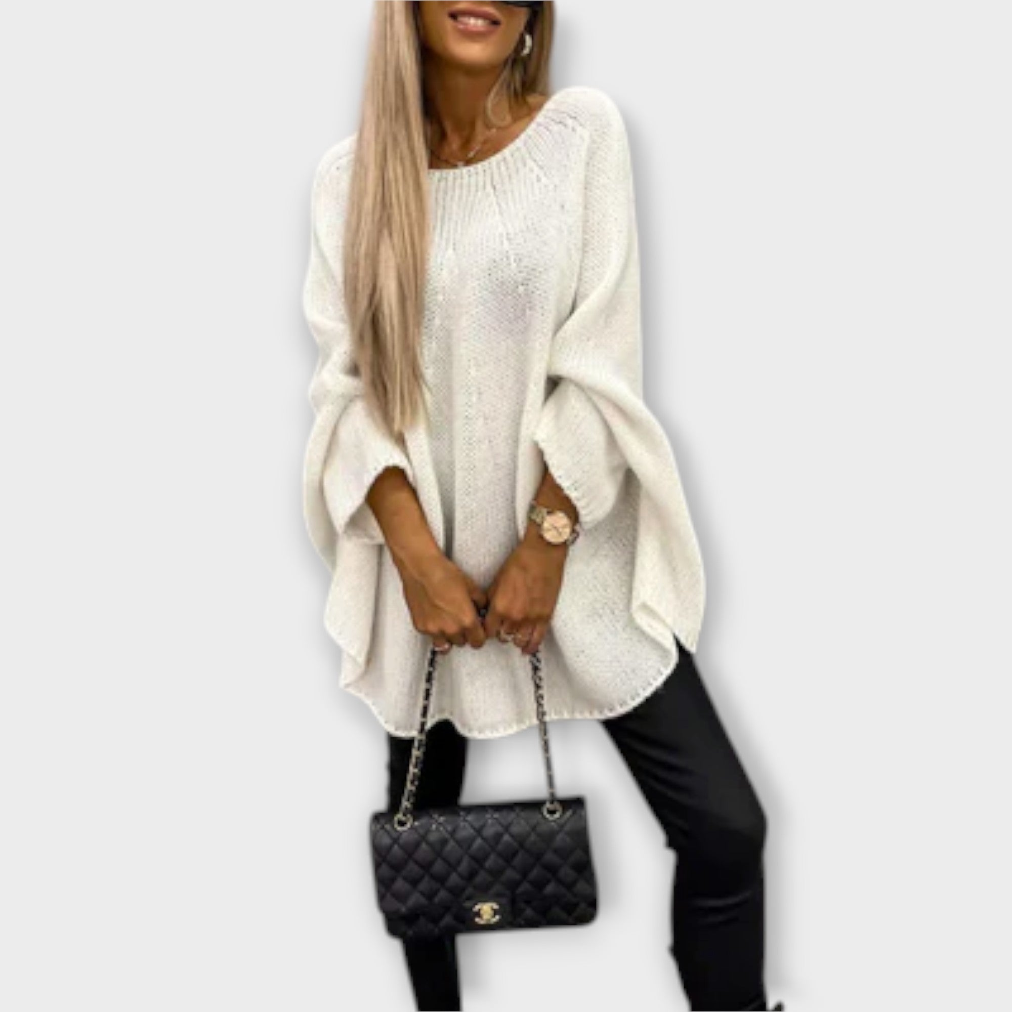 Viviana™ | Maglione da Donna Elegante con Collo Rotondo