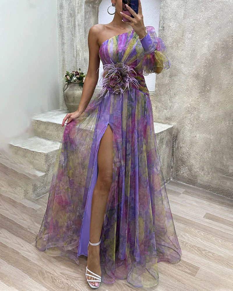 Viviana™ | Abito Elegante con Spacco
