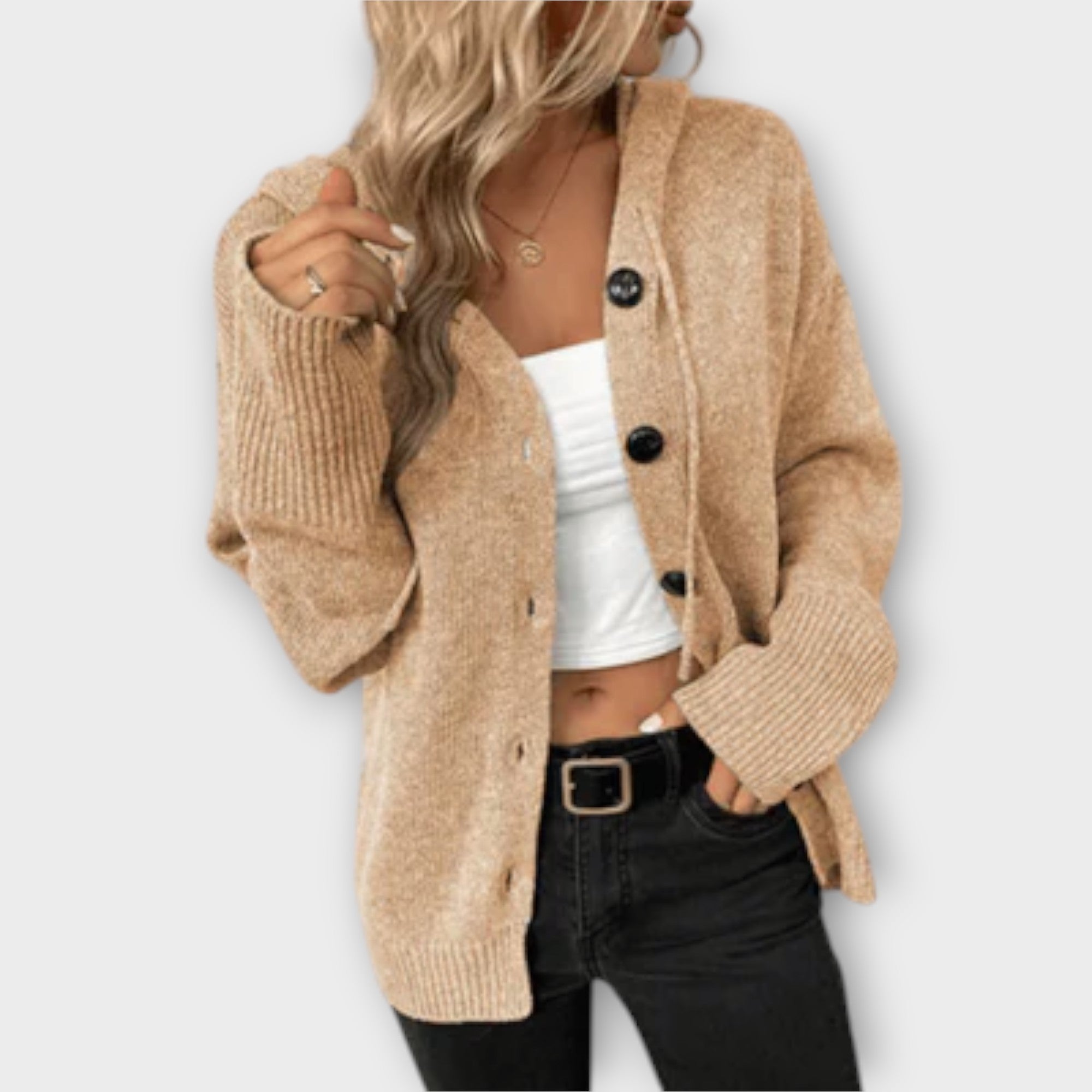 Viviana™ | Cardigan Lavorato a Maglia con Bottoni