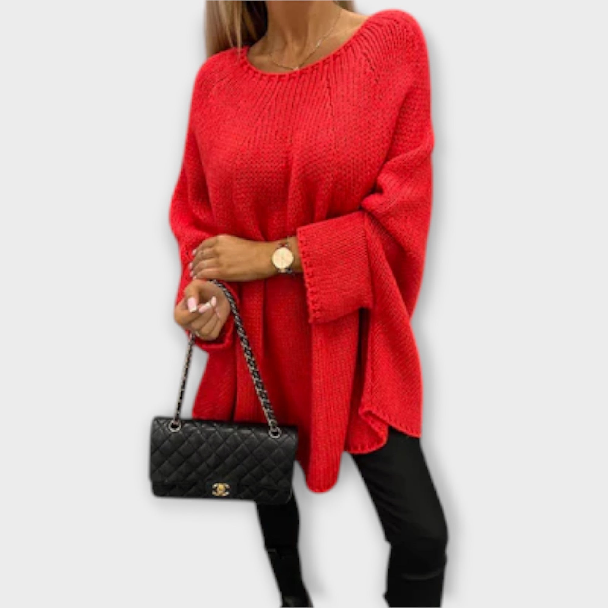 Viviana™ | Maglione da Donna Elegante con Collo Rotondo