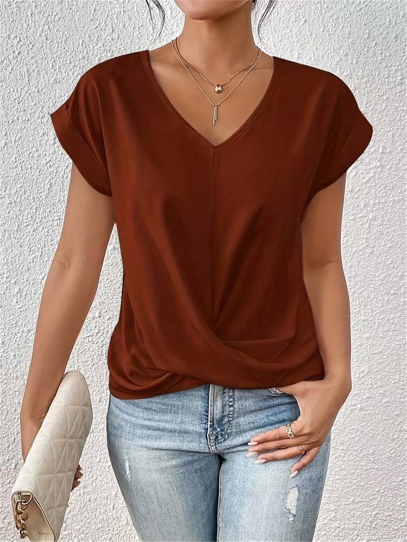 Viviana™ | T-shirt Casual a Maniche Corte per Donna